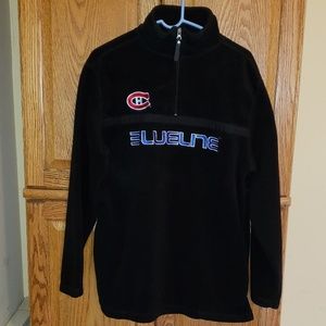 Montreal Canadians NHL Blueline 1/4 Zip Pullover M